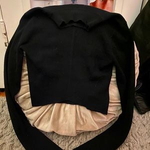 Black long sleeve shirt
